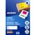 AVERY 35972 L7162FO HIGH VISIBILITY SHIPPING LABEL LASER 16UP FLUORO ORANGE PACK 25