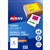 AVERY 36103 L7165FO HIGH VISIBILITY SHIPPING LABEL LASER 8UP FLUORO ORANGE BOX 25