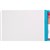 AVERY 42436 LATERAL FILE WITH LIGHT BLUE TAB MYLAR FOOLSCAP WHITE BOX 100