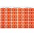 AVERY 43304 LATERAL FILE LABEL SIDE TAB D COLOUR CODE 25 X 38MM DARK ORANGE PACK 180