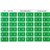 AVERY 43306 LATERAL FILE LABEL SIDE TAB F COLOUR CODE 25 X 38MM LIGHT GREEN PACK 180