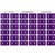 AVERY 43309 LATERAL FILE LABEL SIDE TAB I COLOUR CODE 25 X 38MM PURPLE PACK 180