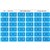 AVERY 43320 LATERAL FILE LABEL SIDE TAB T COLOUR CODE 25 X 38MM BLUE PACK 180