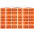 AVERY 43342 LATERAL FILE LABEL SIDE TAB YEAR CODE 2 25 X 38MM ORANGE PACK 180