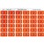 AVERY 43343 LATERAL FILE LABEL SIDE TAB YEAR CODE 3 25 X 38MM DARK ORANGE PACK 180