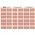 AVERY 43370 LATERAL FILE LABEL SIDE TAB YEAR CODE 20 25 X 38MM PINK BOX 180