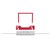 AVERY 44009R TUBECLIP RED BOX 100
