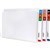 AVERY 46511 LATERAL FILE FOOLSCAP WHITE WITH PERMCLIP FILE FASTENER BOX 100