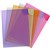 AVERY 68020 LOCK FILE DOCUMENT WALLET A4 ASSORTED PACK 5