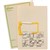AVERY 84535 TUBECLIP FILE FOOLSCAP BUFF WITH GREEN PRINT