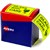AVERY 932618 MESSAGE LABEL GLASS WITH CARE 75 X 996MM FLUORO YELLOW PACK 750