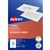 AVERY 936230 C32026 QUICK CLEAN BUSINESS CARD DOUBLE SIDED 270GSM 85 X 54MM SATIN WHITE PACK 100