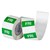 AVERY 937340 REMOVABLE DAY LABEL FRIDAY 40 X 40MM GREENWHITE BOX 500