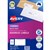 AVERY 959001 L7160 QUICK PEEL ADDRESS LABEL WITH SURE FEED LASER 21UP WHITE PACK 100