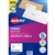 AVERY 959002 L7161 QUICK PEEL ADDRESS LABEL WITH SURE FEED LASER 18UP WHITE PACK 100