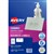 AVERY 959022 L7551 CRYSTAL CLEAR ADDRESS LABEL LASER 65UP CLEAR PACK 25