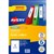 AVERY 959035 L7171 TRUEBLOCK FILING LABELS LASERINKJET 4UP WHITE PACK 25