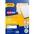 AVERY 959036 L7172 TRUEBLOCK FILING LABELS LASERINKJET 18UP WHITE PACK 25