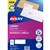 AVERY 959062 L7158 QUICK PEEL ADDRESS LABEL WITH SURE FEED LASER 30UP WHITE PACK 100