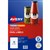 AVERY 980000 L7102 BLANK PRINTABLE LABELS OVAL LASERINKJET 18UP GLOSSY WHITE PACK 10