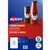 AVERY 980001 L7105 BLANK PRINTABLE LABELS ROUND LASERINKJET 12UP GLOSSY WHITE PACK 10