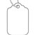 AVERY 993624 MERCHANDISE TAGS SIZE 24H 37 X 23MM WHITE BOX 1000