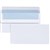 CUMBERLAND DL ENVELOPES WALLET PLAINFACE SELF SEAL EASY OPEN 80GSM 110 X 220MM WHITE BOX 500