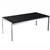 RAPID GLASS COFFEE TABLE 1200 X 600MM BLACKCHROME