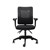 RAPIDLINE AM100 OPERATOR CHAIR MEDIUM MESH BACK ARMS BLACK