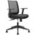 BRINDIS TASK CHAIR LOW MESH BACK ARMS BLACK
