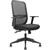 BRINDIS TASK CHAIR HIGH MESH BACK ARMS BLACK