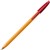 BIC ORIGINAL ORANGE BALLPOINT PENS FINE RED BOX 12
