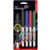 BIC INTENSITY PERMANENT MARKER BULLET FINE ASSORTED PACK 4