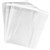 CUMBERLAND RESEALABLE POLYBAG SELF ADHESIVE FLAP 380 X 480MM CLEAR PACK 100