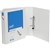 BANTEX PREMIUM PUSH LEVER INSERT RING BINDER PP 2R 38MM A4 WHITE