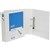 BANTEX PREMIUM PUSH LEVER INSERT RING BINDER PP 2R 50MM A4 WHITE