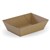 BIOPAK BIOBOARD TRAY SIZE 1 BROWN PACK 50