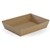 BIOPAK BIOBOARD TRAY SIZE 3 BROWN PACK 125
