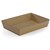 BIOPAK BIOBOARD TRAY SIZE 5 BROWN CARTON 100