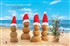 CHRISTMAS CARD SANTAS GREETING