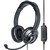 MOKI USB HEADPHONES WITH MICROPHONE BLACK
