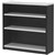 OXLEY BOOKCASE 3 SHELF 900 X 315 X 900MM WHITEIRONSTONE