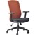 BURO MONDO GENE TASK CHAIR HIGH BACK ARMS ORANGE
