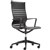 BURO DIABLO TASK CHAIR HIGH BACK ARMS PU BLACK