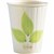 BIOPAK BIOCUP DOUBLE WALL CUP 250ML WHITE LEAF PACK 50
