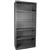 STEELCO OPEN BOOKCASE 4 SHELF 2000 X 900 X 400MM SILVER GREY
