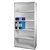 STEELCO OPEN BOOKCASE 4 SHELF 2000 X 900 X 400MM WHITE SATIN