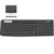 LOGITECH K375S MULTI DEVICE WIRELESS KEYBOARD BLACK