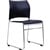BURO MAXIM VISITOR CHAIR SLED BASE CHROME FRAME VINYL BLACK