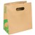 BIOPAK KRAFT PAPER BAGS DIECUT HANDLE SMALL 270 X 280 X 145MM CARTON 250